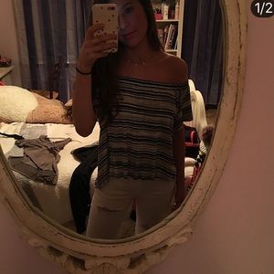 Off the shoulder top